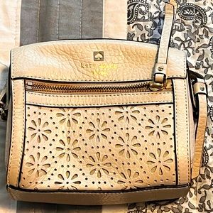 Kate Spade cream crossbody bag